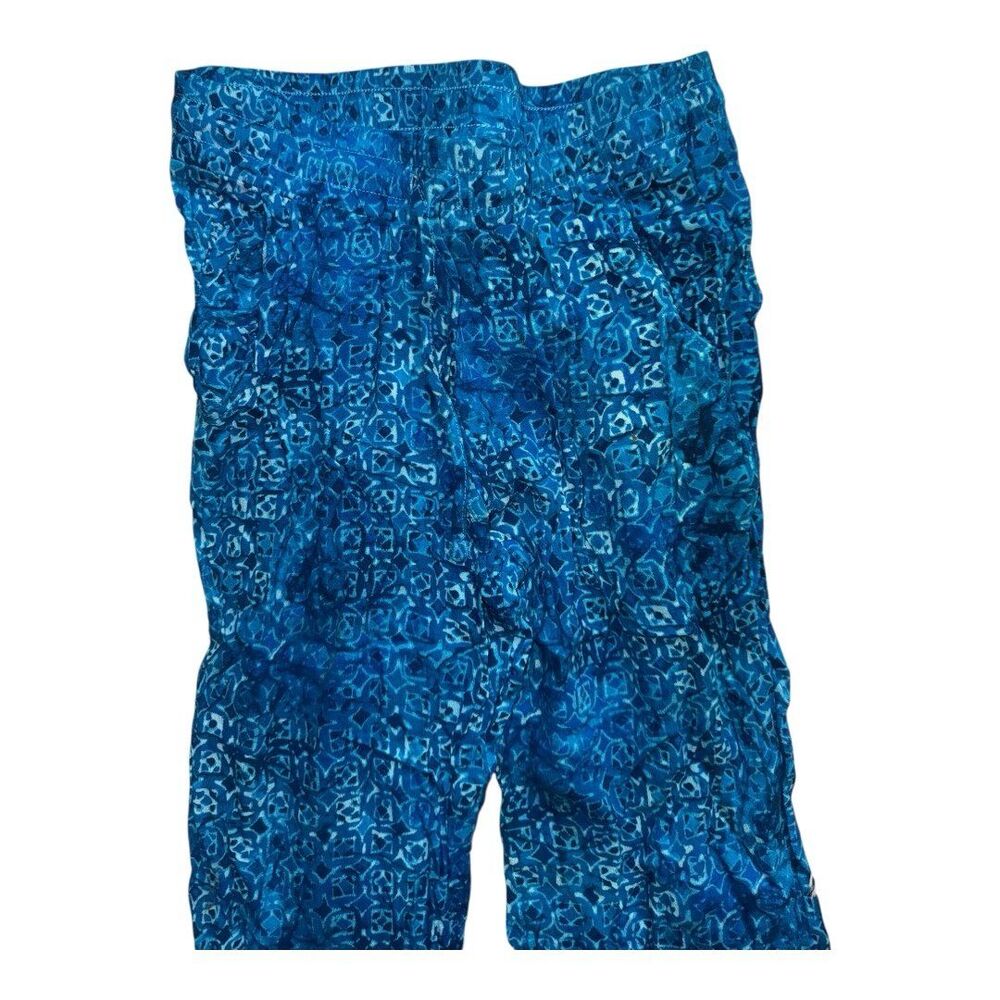 Green dragon beach flowy pants with pockets xs